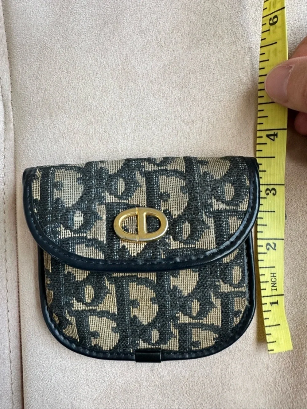 Christian Dior Vintage Trotter Coin Pouch - Authentic - Picture 13 of 13